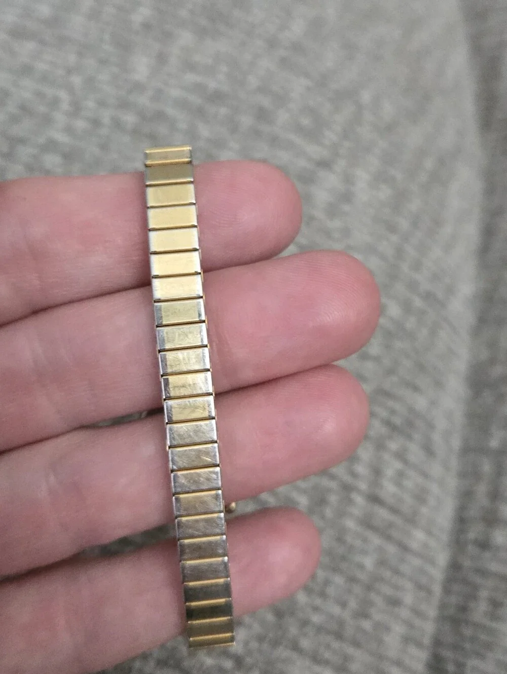 Timex Women's Gold Tone Stretch Band Watch